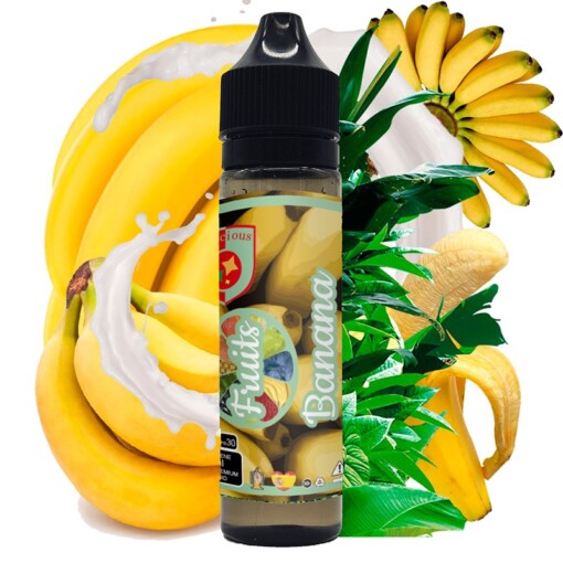 líquidos de vaper Banana 50ml - Fruits - vapori