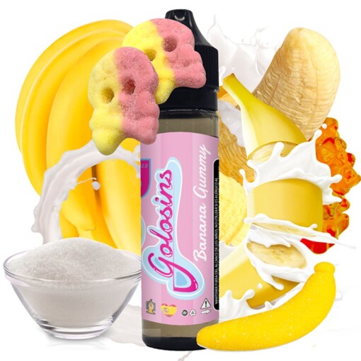 líquidos de vaper Banana Gummy 50ml - Golosins - vapori