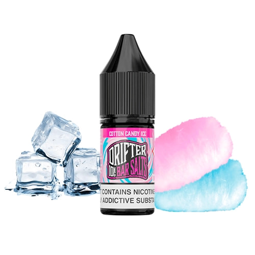 sales de vapeo Juice Sauz Drifter Bar Salts - Cotton Candy Ice - 10ml - vapori