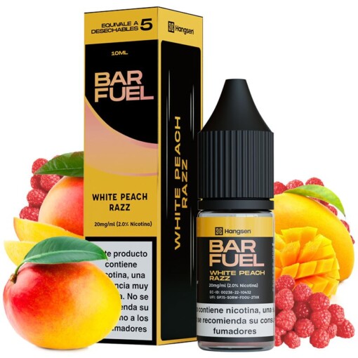 sales vapeo Bar Fuel by Hangsen - White Peach Razz - 10ml - vapori