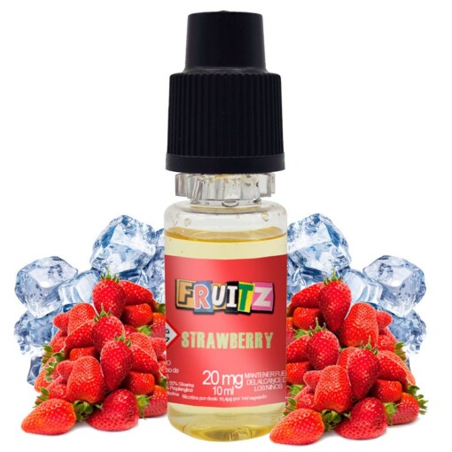 sales vapeo Fruitz Salts - Strawberry - 10ml - vapori