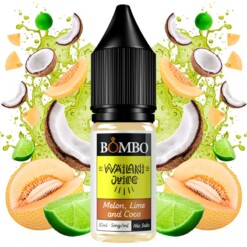 sales de vapeo Wailani Juice Nic Salts by Bombo - Melon Lime & Coco - 10ml - vapori