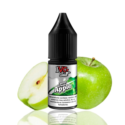 sales nicotina IVG Salt - Sour Green Apple - 10ml - vapori