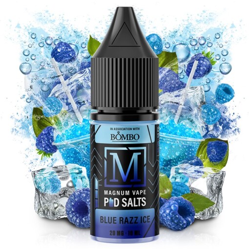 sales nicotina Magnum Vape Pod Salts - Blue Razz Ice - 10ml - vapori