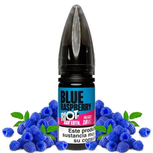 sales de nicotina Riot Squad Bar EDTN Salt - Blue Raspberry - 10ml - vapori