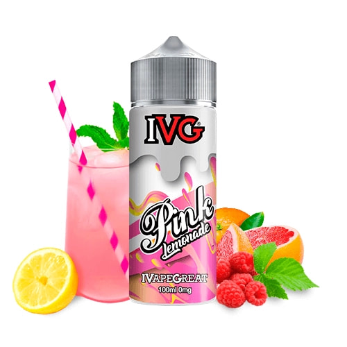 líquidos vaper IVG - Pink Lemonade - 100ml - vapori