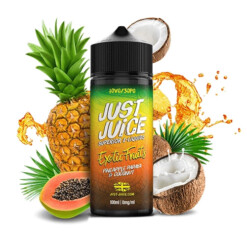 líquidos vaper Just Juice Exotic Fruits - Papaya, Pineapple & Coconut - 100ml - vapori