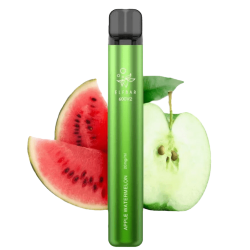 Elf Bar 600 V2 - Apple Watermelon - 20mg - vapori
