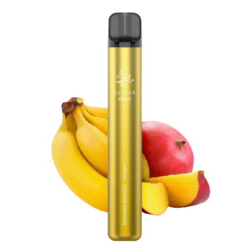 Elf Bar 600 V2 - Banana Mango - 20mg - vapori