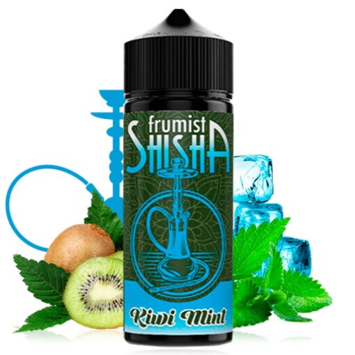 líquidos de vaper Frumist Shisha - Kiwi Mint - 100ml - vapori