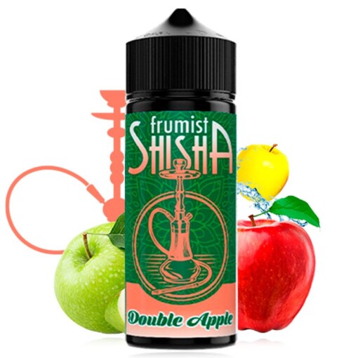 líquidos vaper Frumist Shisha - Double Apple - 100ml - vapori