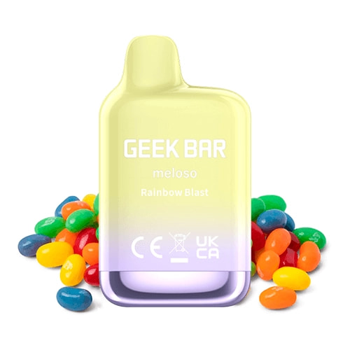 Geek Bar Desechable Meloso Mini - Rainbow Blast 20mg - vapori