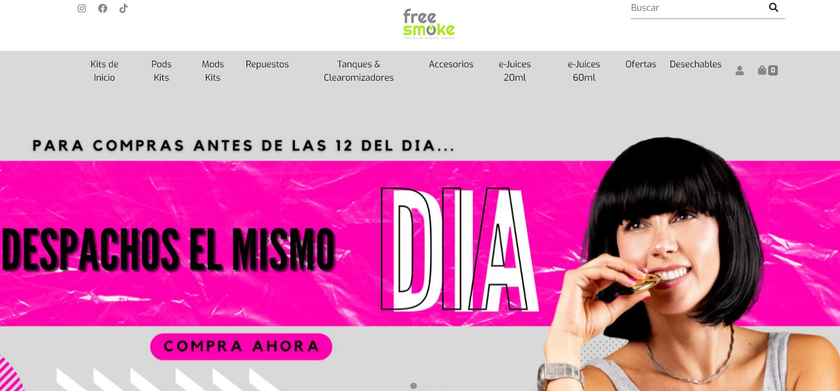 freesmoke chile tienda online