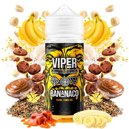líquidos de vaper Viper - Bananaco - 100ml - vapori