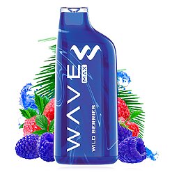 Bud Vape Wave Max - Pod desechable Wild Berries - 8000puffs - vapori