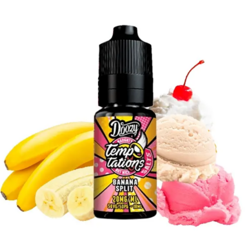 Doozy Temptations Salts Banana Split 10ml
