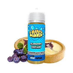 líquidos de vaper Loaded - Blueberry Custard - 100ml - vapori
