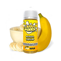 líquidos vaper Loaded - Banana Custard - 100ml - vapori