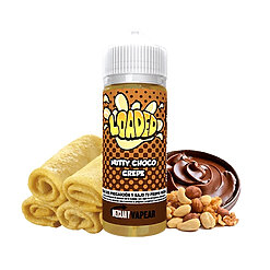 líquidos vaper Loaded - Nutty Choco Crepe - 100ml - vapori
