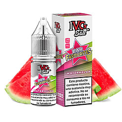sales de vapeo IVG Favourite Bar Salts - Watermelon - 10ml - vapori