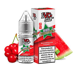 sales de vapeo IVG Favourite Bar Salts - Watermelon Cherry - 10ml - vapori