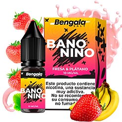 sales nicotina Bengala Salt - Banonino - 10ml - vapori