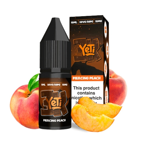 sales vapeo Yeti 3K Salts - Piercing Peach - 10ml - vapori