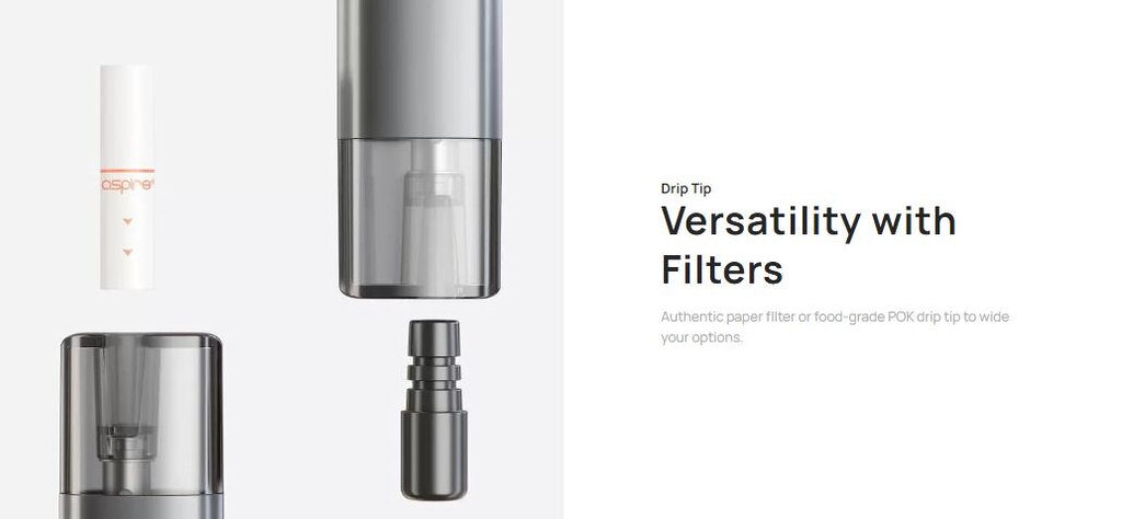 Aspire - Vilter S 500mAh variedad filtro - vapori