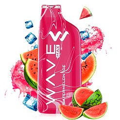 Bud Vape Wave Max - Pod Vaper desechable Watermelon Ice - 8000puffs - vapori