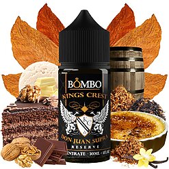 aromas vapeo Kings Crest & Bombo - Aroma Don Juan Supra Reserve - 30ml - vapori