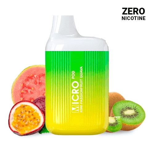 Micro Pod Desechable - Kiwi Passionfruit Guava - 0mg - vapori