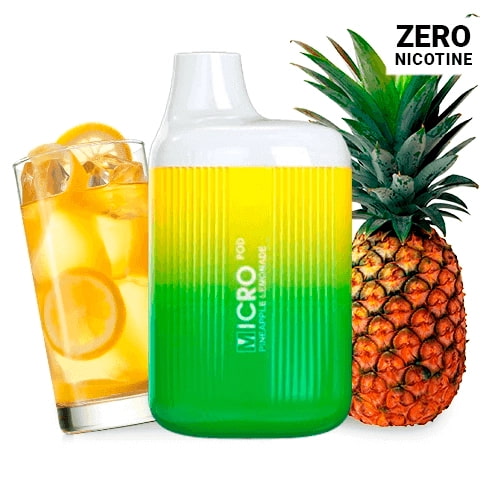 Micro Pod Vaper Desechable - Pineapple Lemonade - 0mg - vapori