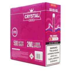 Caja x 10 Ske Desechable Crystal Bar - Pink Lemonade - 20mg