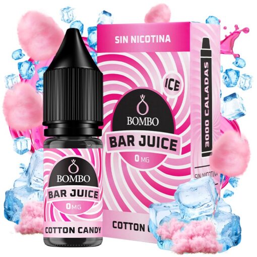 Bar Juice by Bombo - Cotton Candy Ice 10ml 0 mg nicotina