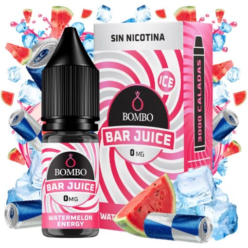 Bar Juice by Bombo - Watermelon Energy Ice 10ml 0 mg nicotina