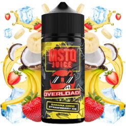 MSTQ Juice Overload - Aroma Banana Coco Strawberry Ice 30ml (Longfill)