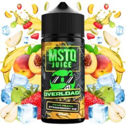 MSTQ Juice Overload - Aroma Pear Peach Strawberry Ice 30ml (Longfill)