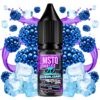 MSTQ Juice Overload Nic Salts - Blue Raspberry Ice 10ml