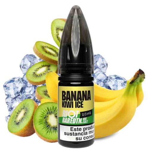 Riot Squad Bar EDTN Salt - Banana Kiwi Ice 10ml