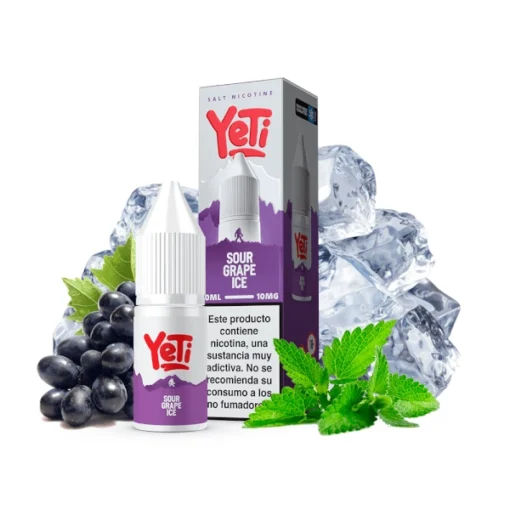 Salts Sour Grape Ice 10ml - Yeti Summit Series Salts