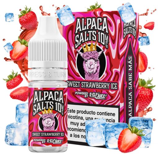 sales de nicotina Alpaca Nic Salts - Sweet Strawberry Ice - 10ml - vapori
