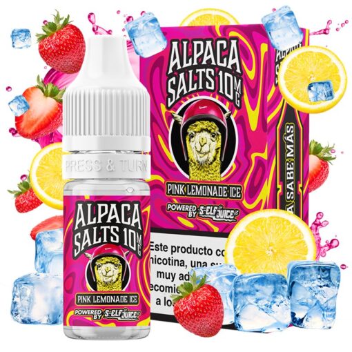 sales nicotina Alpaca Salts - Pink Lemonade Ice - 10ml - vapori