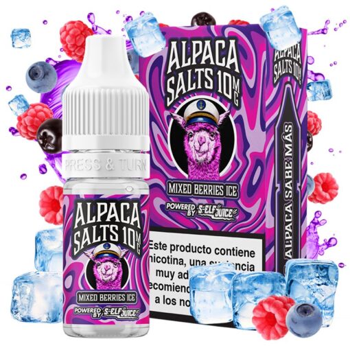 sales vapeo Alpaca Salts - Mixed Berries Ice - 10ml - vapori