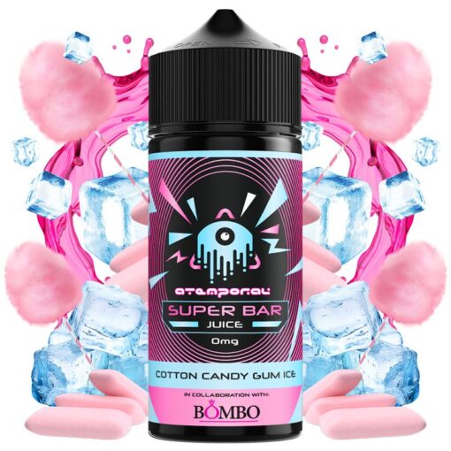 Atemporal Super Bar Juice by The Mind Flayer - Cotton Candy Gum Ice 100ml