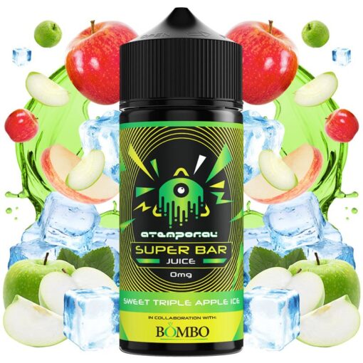 Atemporal Super Bar Juice by The Mind Flayer - Sweet Triple Apple Ice 100ml