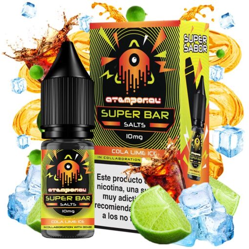 Atemporal Super Bar Salts by The Mind Flayer - Cola Lime Ice 10ml