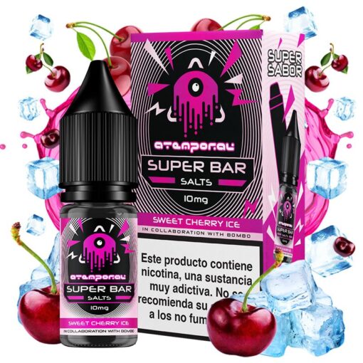 Atemporal Super Bar Salts by The Mind Flayer - Sweet Cherry Ice 10ml