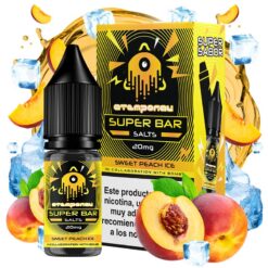 Atemporal Super Bar Salts by The Mind Flayer - Sweet Peach Ice 10ml