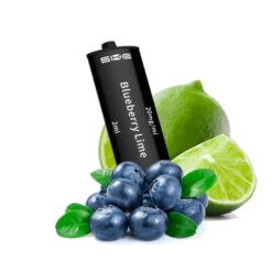 Blueberry Lime 20mg (Pack 4) - Ske Crystal 4 in 1 Prefilled Pod