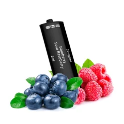 Blueberry Sour Raspberries 20mg (Pack 4) - Ske Crystal 4 in 1 Prefilled Pod
